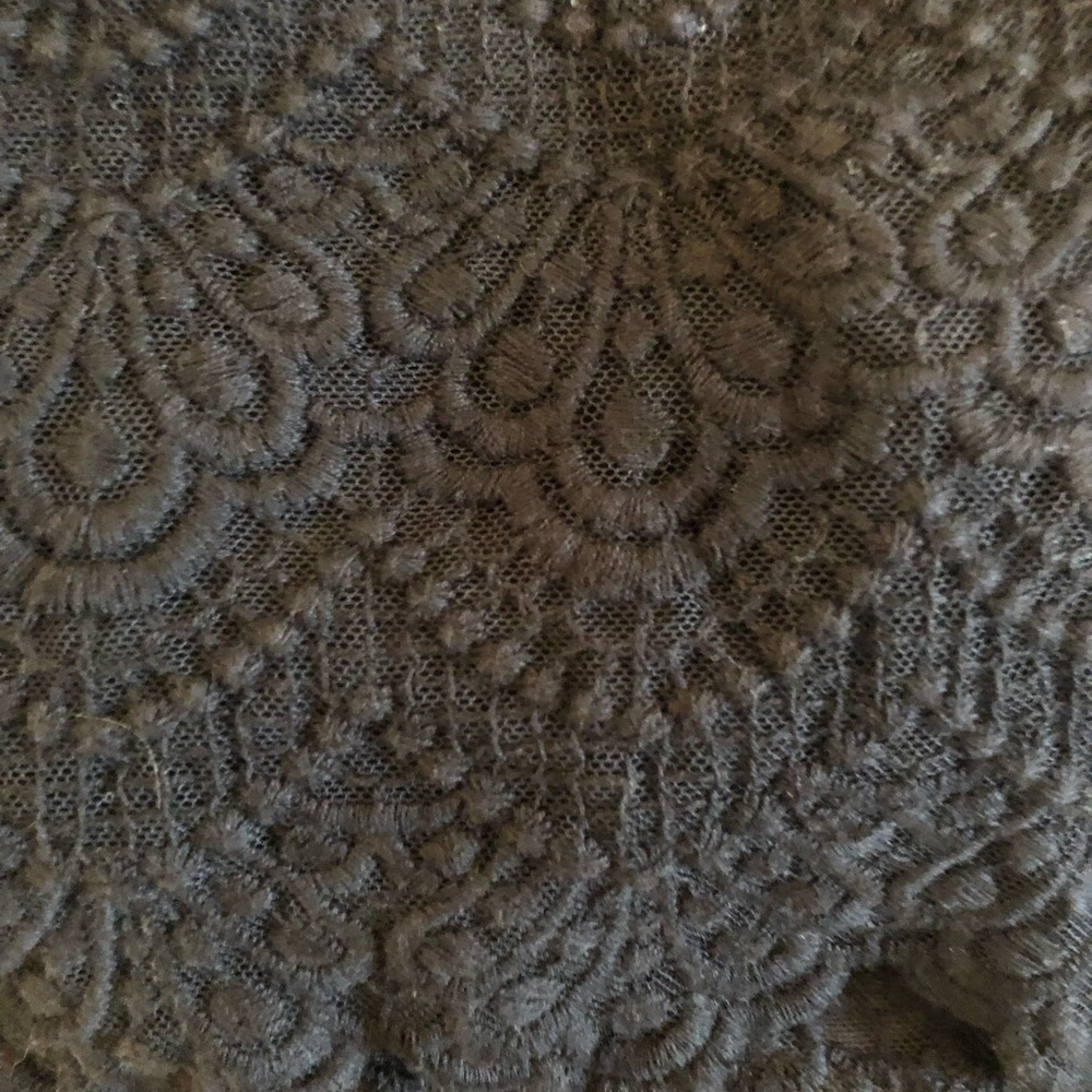 J. Crew Black Lace Mini Skirt - Picture 3 of 3